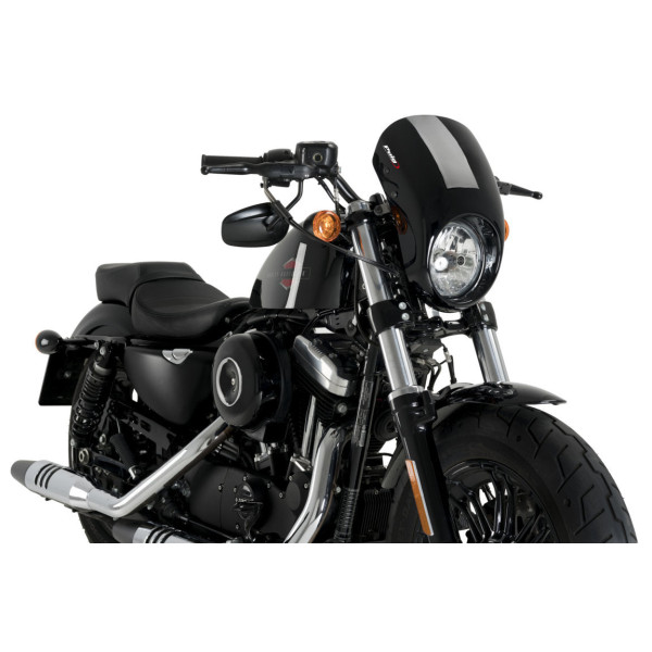 Puig Puig anarchy screen | black | harley davidson sportster forty eight special (xl1200xs) 2018>2020